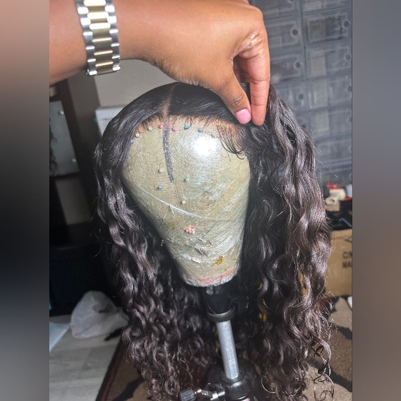 Pre❤VERY GENTLY worn 13X4 HD LACE FRONTAL 22-24 inches Human Hair - Picture 5 of 13